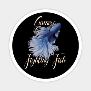 Siamese Fighting Fish Magnet